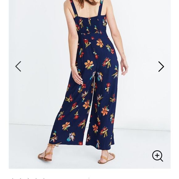 MADEWELL floral jumpsuit - Picture 3 of 8